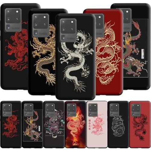 Dragon Chinese Case for Samsung Galaxy A10 A20E A30 A50 A51 A71 A21S A31 A32 A22 A82 A03S S21 FE