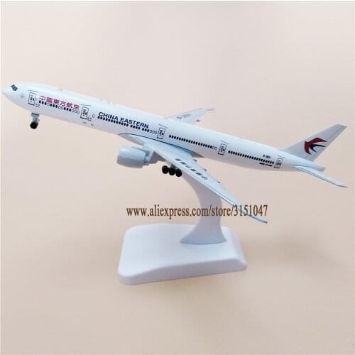 19cm Alloy Metal Air China Eastern Airlines Boeing 777 B777 Airplane Model Airways Plane Model W Wheels Landing Gears Aircraft