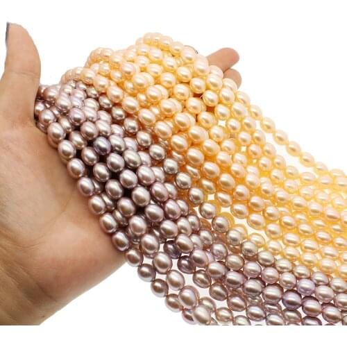 Natural Freshwater Pearls High Quality Baroque Intense Beads Jewelry Making DIY Necklaces Bracelets Earrings Jewelry Accessories