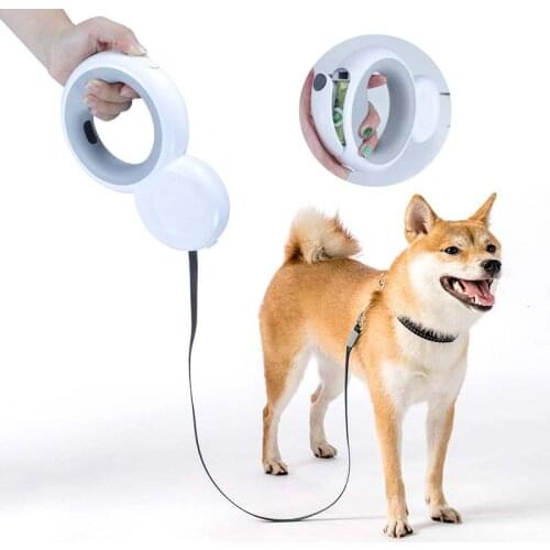 3M Pet Dogs Retractable Leash Led Lights Automatic Extending Nylon Leash Leads Retractable Pet Walking Running Traction Rope
