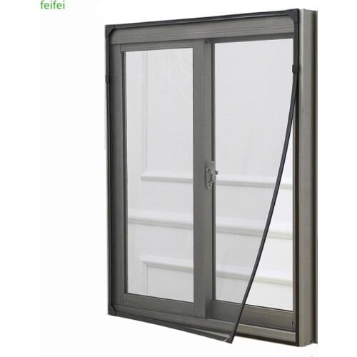Insect Screen Window Tulle Magnetic Stealth Customize DIY Summer Mesh Anti Insect Fly Mosquito Curtain Removable Washable Net