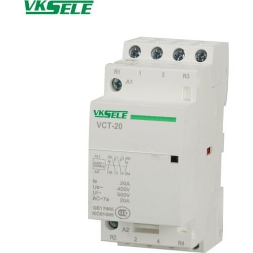 Wiring Diagram BCH8/VCT 16A 4NO 2NO2NC 3NO1NC Electrical 4 Phase Building Contactor