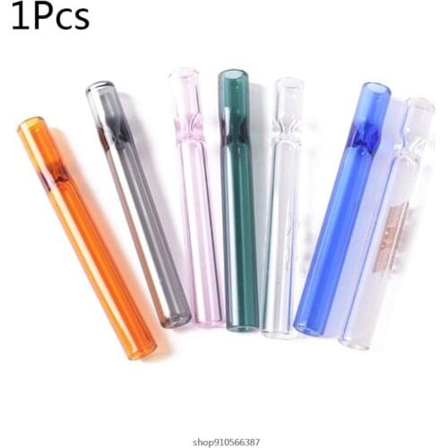 Glass Cigarette Holder Tube For Tobacco Cigarettes Smoking Smoke Filter Pipes Mouthpiece Hookah M14 21 Wholesales