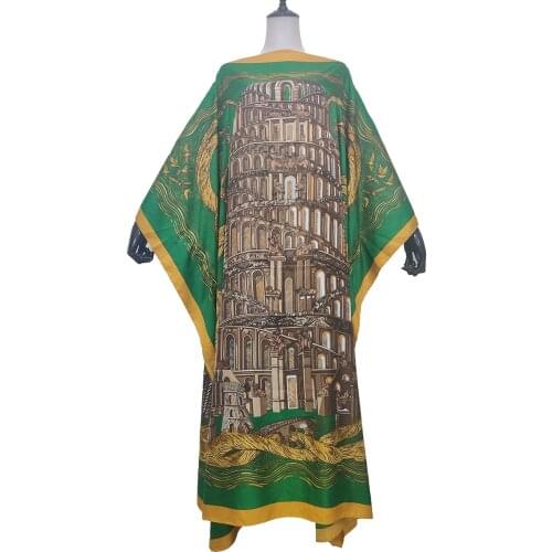 Traditional Middle East Plus Size Batwing Sleeve Silk Kaftan Beautiful Floral 2021 Winni Kuwait Summer Bohemian BouBou