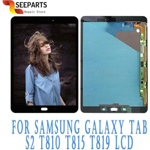 Test Working LCD For Samsung Galaxy Tab S2 T810 LCD Screen Display Touch Panel Digitizer Assembly Repair For Samsung T810 LCD