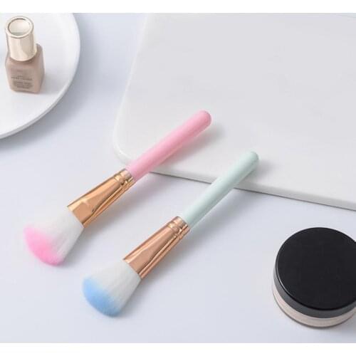 1pcs Fashion Mini Makeup Brushes Tool Cosmetic Makeup Blush Blending Beauty Makeup Brush Fiber Hair Beginner Beauty Make-up Tool