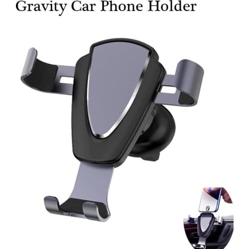 Car Phone Holder Gravity Expansion Air Vent Mount Stand Universal Phone Accessories Support Auto Lock for Iphone Samsung Android