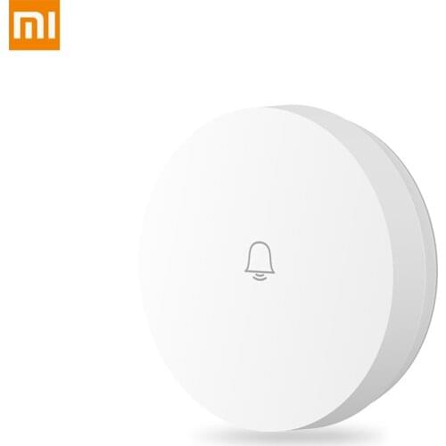 Xiaomi Mijia Linptech Wifi Self-generating Wireless Doorbell No Wiring Power-off Memory Habit Works with Mijia App Smart Control