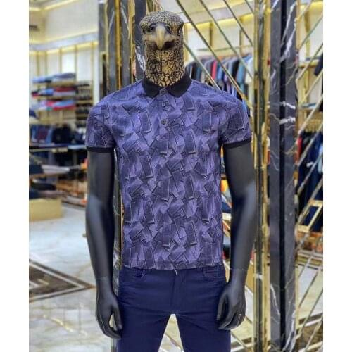 Billionaire Polo shirt Pima cotton mens 2020 summer new Business fashion Button high quality big size M-4XL free shipping