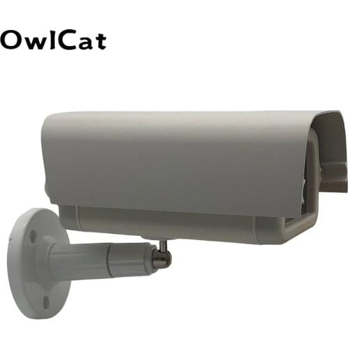 Aluminum Cover/Plastic Protective Case Video Surveillance Accessories Security CCTV Camera Shell Housing & Wall Mount Bracket