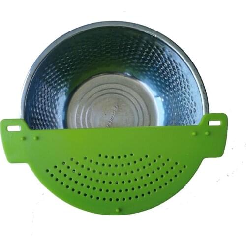 Filter drainer kitchen utensils multipurpose fan-shaped drain board plastic water filter kitchen gadget slag separator