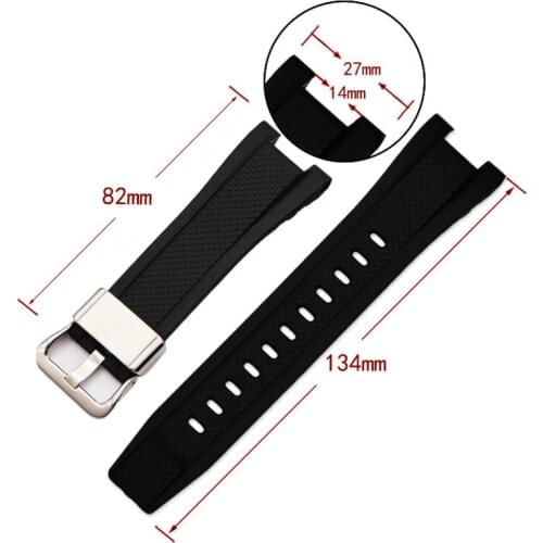 Camo Resin Strap for Casio G-Shock GST-W300 GST-S110 S100G GST-W110 Men Sport Waterproof Rubber Watch Band Stainless Steel Hoop