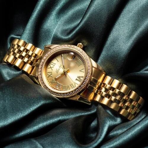 MISSFOX Brand Watch for Women Design Ladies Stainless Steel Watch Waterproof Wristwatch Dropshipping Wrist Watch montre femme