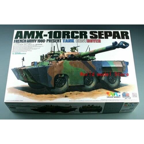Tiger Model 4607 1/35 French AMX-10 RCR Separ Plastic Model Building Kit