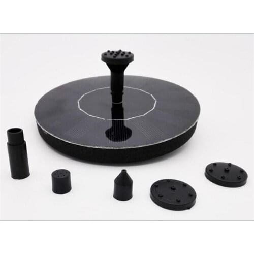 Very cost effective 200L/H 7V 1.4W Solar Panel Watering Garden Plants Using Power Fountain Pool fountain water Pump