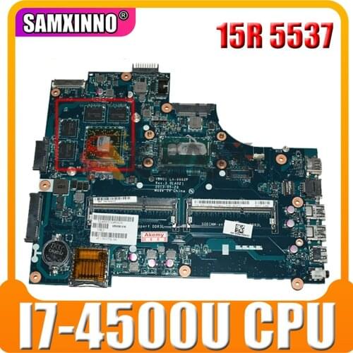 Original laptop Motherboard For DELL Inspiron 15R 5537 3537 I7-4500U Mainboard CN-0P28J8 0P28J8 VBW01 LA-9982P SR16Z 216-0846009