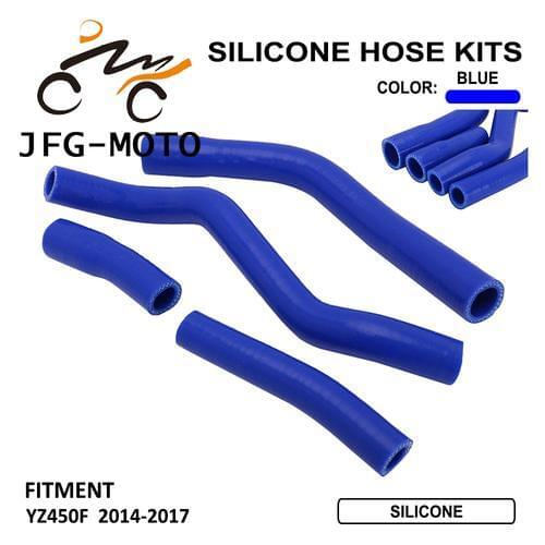 Motorcycle Silicone Radiator Coolant Hose For YAMAHA YZF450 YZF 450 YZ450F 2014 2015 2016 2017