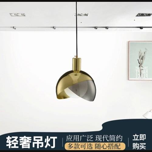 Modern crystal glass ball chandelier ceiling led light modern led chandelier hanglampen bedroom nordic decoration home