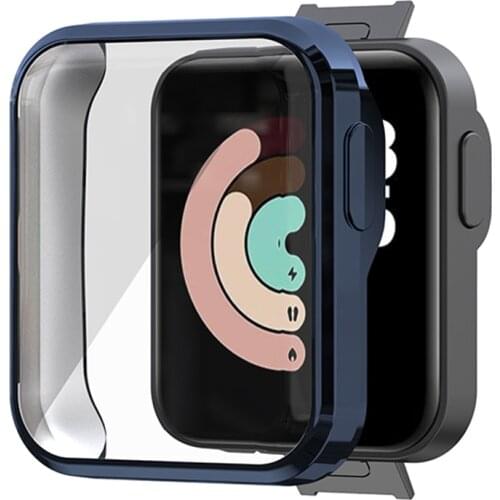 TPU Ultra-thin Protective Case for Mi Watch Lite / Redmi Watch Skin Shell Screen Protector