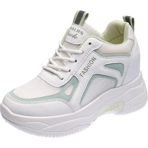 Free Shipping Women Sneakers 2020 White Chunky Sneakers For Summer Womans Shoes Fashion Platform Sneaker shoes