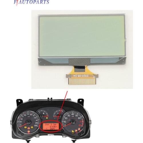 Dashboard LCD Screen For Fiat Grande Punto Fiorino Instrument Cluster Display Pixel Repair