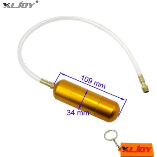 Gold Aluminum Boost Power Bottle For 50cc 60cc 80cc Motorized Bicycle Push Bike 43cc 47cc 49cc Mini Moto ATV Quad Dirt Pocket