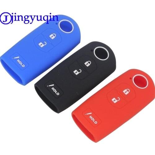 10x Silicone Car key Cover Case For Mazda 3 CX9 CX3 CX5 CX7 Speed 3 American Keys Protection Case KeyChain Car Styling Hot Sale