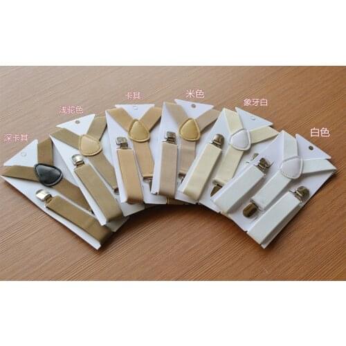 240pcs/lot child kid fashioni candy color clip on Suspenders/childrens Elastic Y-Shape Adjustable Braces 42 color