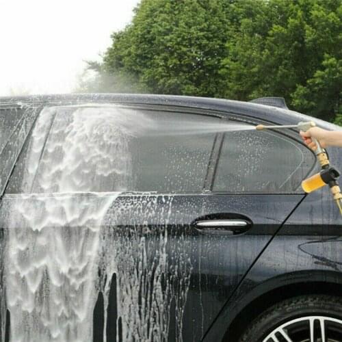 AOZBZ New High Pressure Water Sprayer With Long Pole Nozzle Adjustable Car Cleaning Nipple-Shape Interface Water Gun