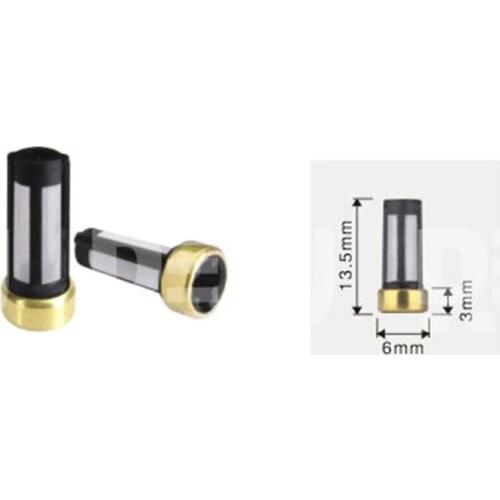 Free shipping size 6*3*13.5 mm For Honda Car Fuel Injector Micro Filter Top Quality Fuel injector Repair Service TS1003A