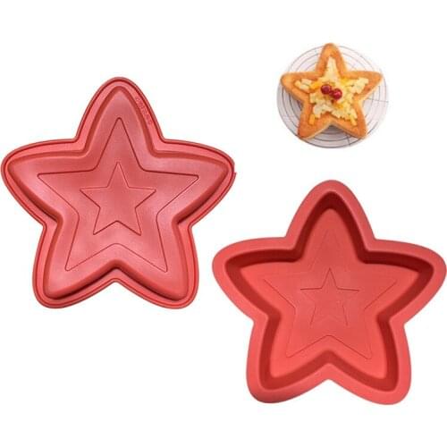 Large single star silicone mold Cake Pan baking cake tool