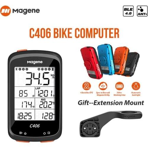 Magene Waterproof GPS Digital Bike Ride Speedometer Odometer Bicycle Cycling Speed Counter Code Table Bicycle Accessories