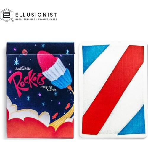 Ellusionist Rocket Playing Cards Bicycle Deck USPCC Collectable Poker Magic Card Games Magic Tricks Props for Magician