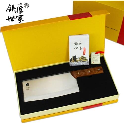 Kitchen chef slicing knife 8 inch stainless steel handmade kitchen cooking knife chinese cleaver knife meat knife кухонные ножи