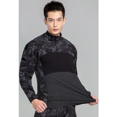 2021 Hot Men New Combat Shirts Proven Tactical Clothing Military Uniform CP Camouflage Airsoft Army Suit Breathable Work Clothes