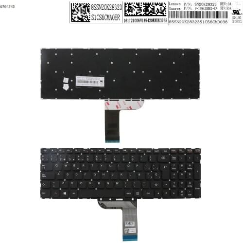 SP Spanish New Replacement Keyboard For Lenovo Ideapad 700-15ISK 700-17ISK Laptop Black NO Frame