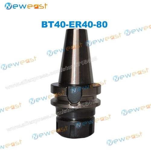 BT40-ER40-80mm BT40 Collet Chuck Holder BT40 80mm Shank Chuck Arbor for ER40