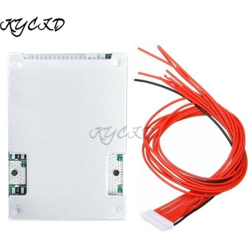 Lifepo4 Balance Board BMS 16S 48V 30A Battery Charge Protection PCB Equalization Common Port For E-bike Escooter