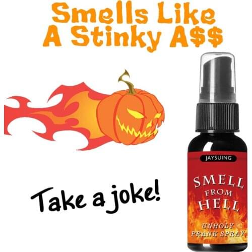 Prank Smelly Fart Spray Mist Novelty Toys Smelly Stinky Mist Prank Toys 30ml Halloween April Fools' Day Props Hot Sale Toys
