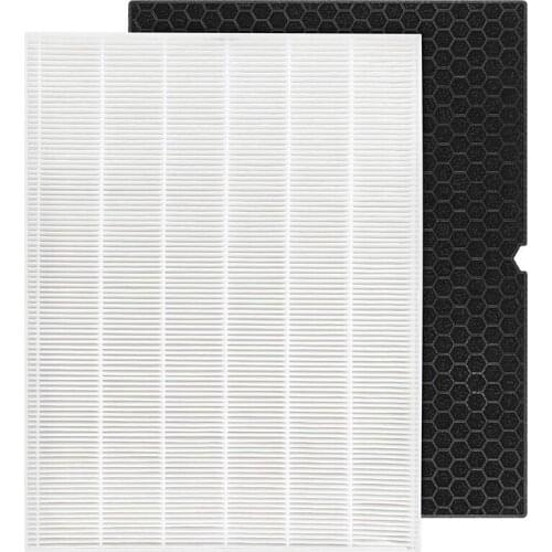 HEPA Replacement Filter H 116130 for Winix 5500-2 Air Purifier - HEPA Filter and Activated Carbon Filter Combo Pack