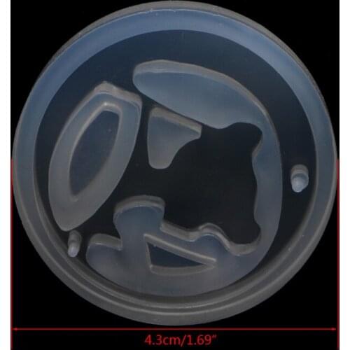 Resin Silicone Pendant Mold Sailor Moon Ornaments Handmade Jewelry Making Tool