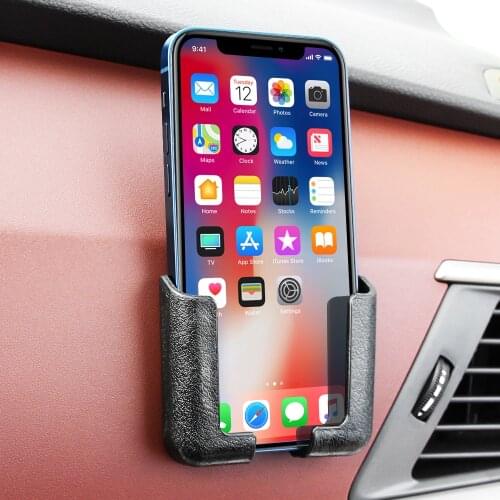 Car Styling Phone Holder Storage Box Stickers For Mini Cooper R56 R50 R53 F56 F55 R60 R57 Porsche 911 Cayenne Macan Accessories