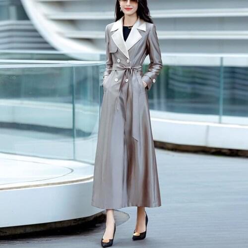 Take off glasses moth Women's Long Raincoats