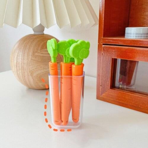 Food Snacks Bag Sealing Bag Clips Storage Clip Easy-using Moisture-proof Carrot Sealing Rod Sealing Clamp Food Clip for Home