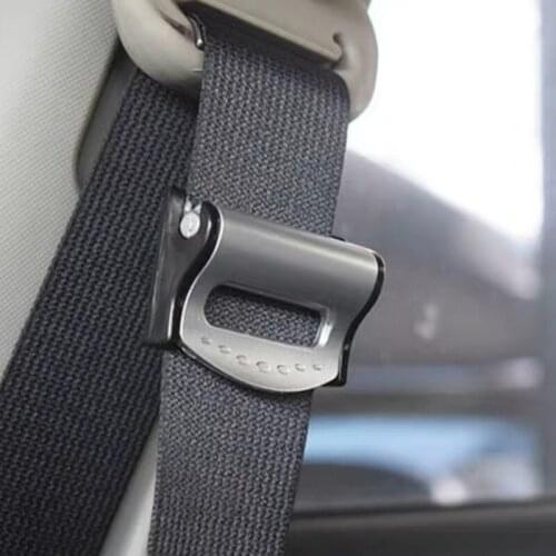 2 car seat belt clip adjustable auto buckle Car-styling for Mitsubishi ASX Outlander Lancer Evolution Pajero Eclipse Grandis