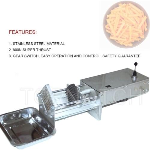 2021 New Chips Cutting Machine Potato Cutter Commercial French Fries Slicing Machine Potato Melon Cutter