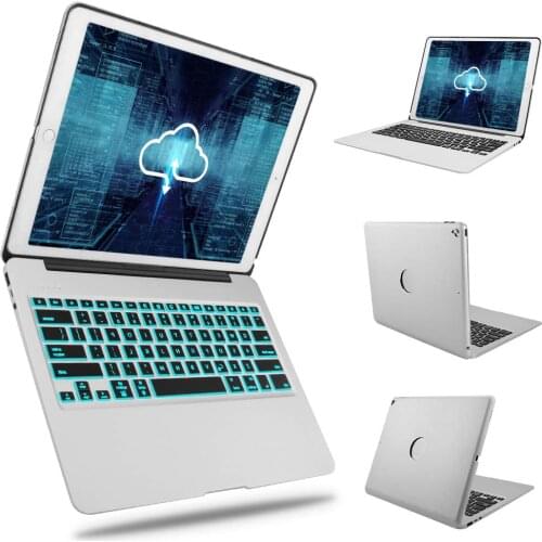 For iPad Pro 12.9 Keyboard Case 2017 2015 Ultra Slim Aluminum Hard Shell Smart Cover For iPad 12.9 Case Keyboard Dropshipping