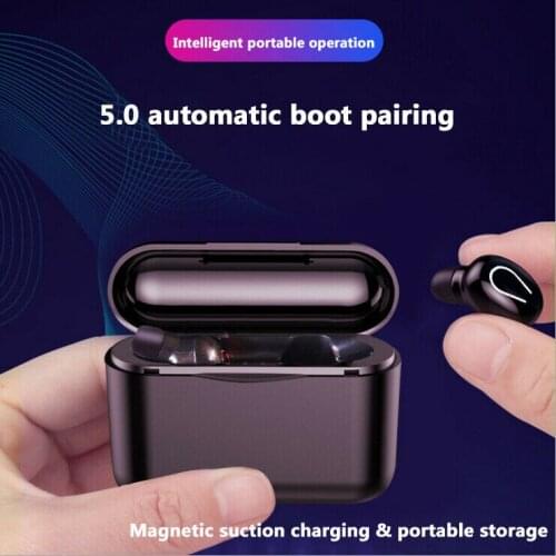 Hot Bluetooth 5.0 Headset TWS Wireless Sport Gaming Earphones Mini Earbuds Stereo HiFi Music Earphone Waterproof Handfree