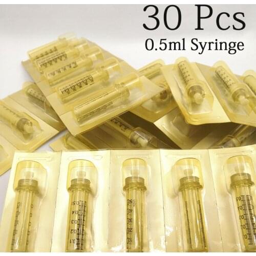 0.3/0.5ML Sterile Ampoule Head Needle for Hyaluronic Acid Pen Hyaluron Gun Injection Syringe Skin Care Tools Beauty Dropshipping