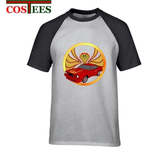 Vestido Verano 2020 Vintage Cobra Kai T shirts men Shelby T-shirt automobile Tee black mamba fashion King Snake super car tshirt